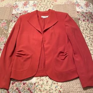 Women’s light blazer waist high rose color